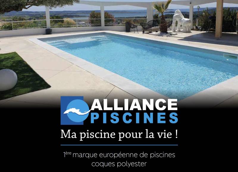 Découvrez notre gamme de piscines dans notre brochure commerciale Alliance Piscines