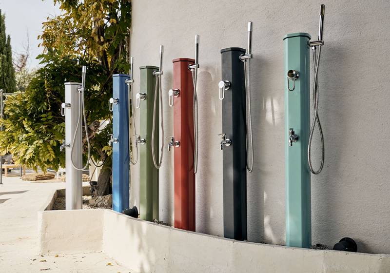 Douche Solaire JOLLY GO Alliance piscines 83 TOULON VAR SIX FOUR LES PLAGES