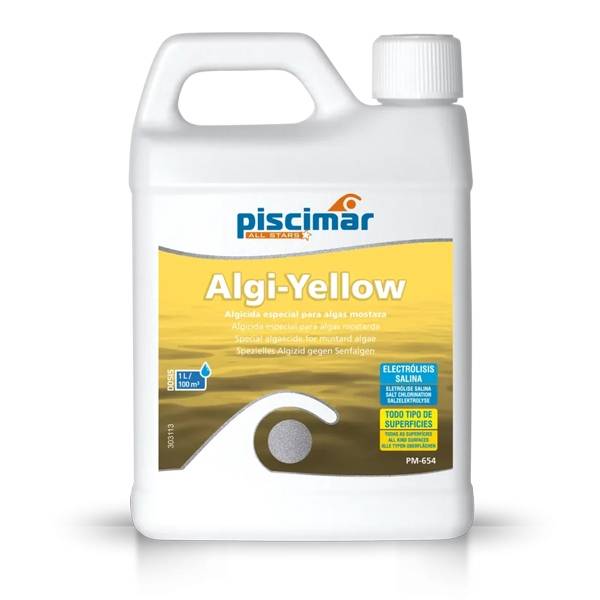 Algi yellow traitemnt algues jaunes noires