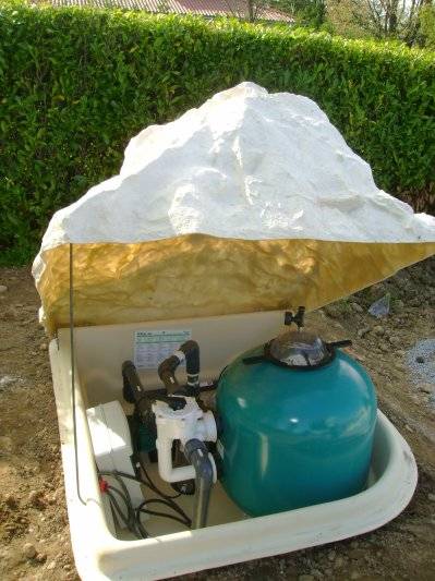 Local technique style coffre