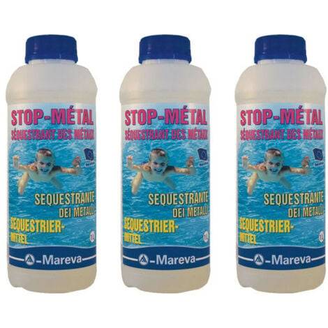 Stop métal flacon x3