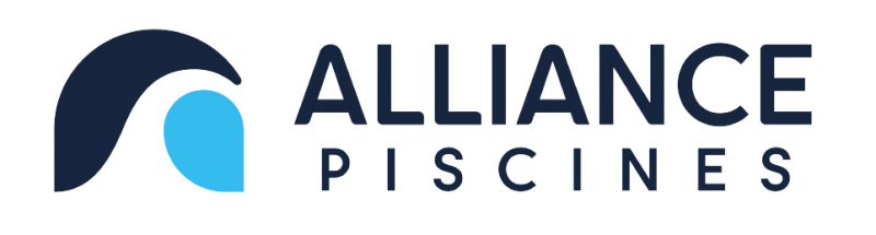 nouveau logo alliance piscines , sarl au fil de l'eau