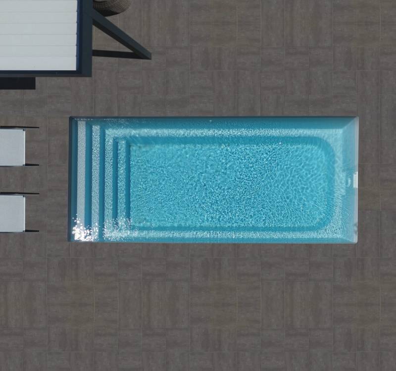 Cobalt vue drone avec terrasse