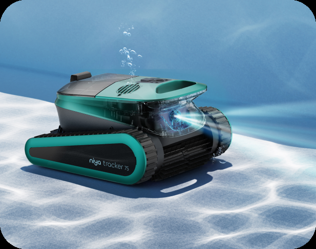 robot de piscine sans fil NIYA Tracker 55 - Alliance Piscines 83 LE PRADET