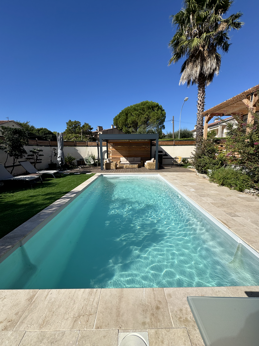 Grande Piscine vue en long