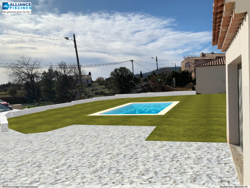 visualisation de votre piscine