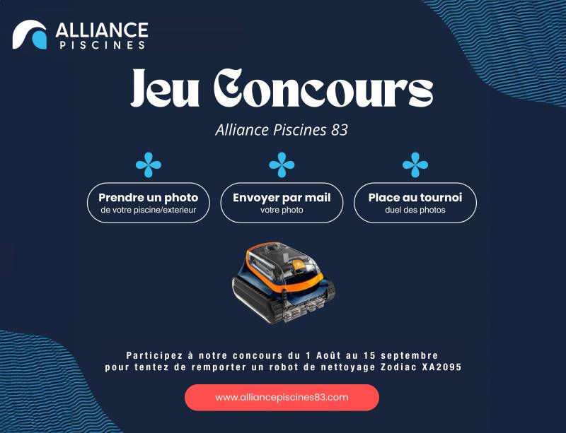 Jeu Concours Alliance Piscines 83 à Cuers