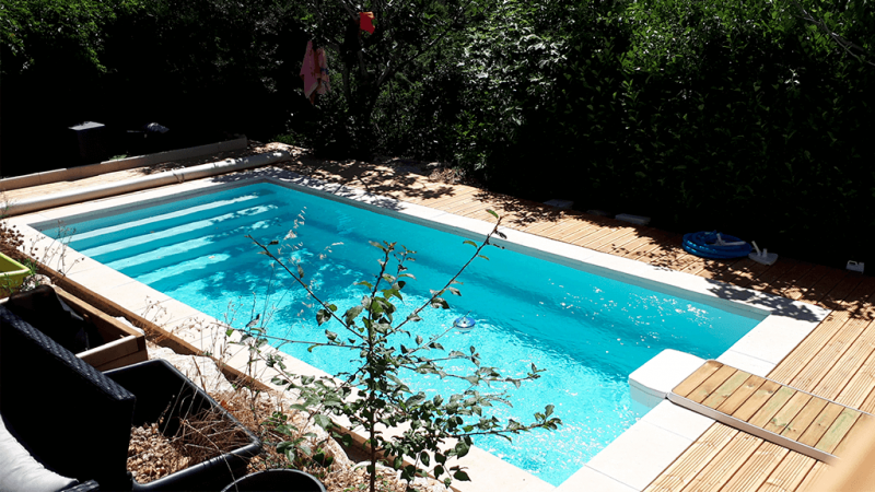 Vue biais piscine krono