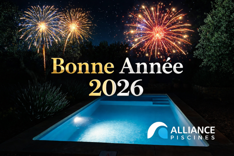 bonne année avec alliance piscines 83