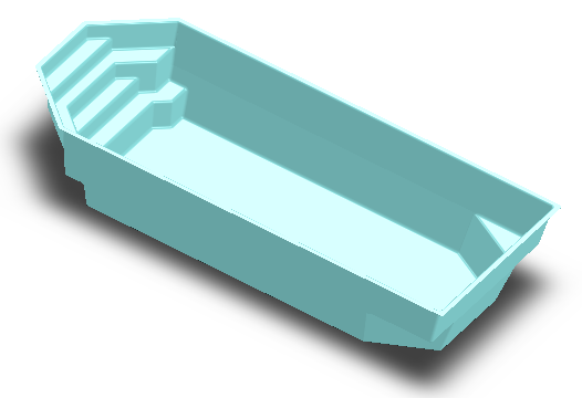 Vue 3d maquette piscine Vue 3d maquette piscine