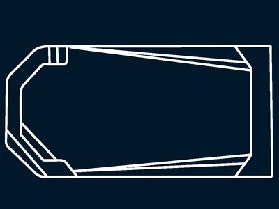 Piscine coque modele fond incliné avec volet chez Alliance Piscines TOULON