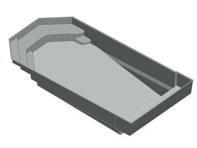 Piscine coque polyester AGATE 10 m : grand bassin rectangulaire à pans coupés avec fond progressif et banquette détente. Disponible à Toulon, Solliès-Pont et La Garde. Piscine coque polyester AGATE 10 m : grand bassin rectangulaire à pans coupés avec fond progressif et banquette détente. Disponible à Toulon, Solliès-Pont et La Garde.