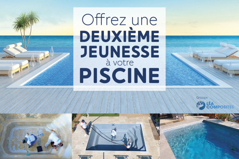 restaurer un gelcoat abîmé ou simplement changer la couleur de votre revêtement, Alliance piscine Toulon Var 83